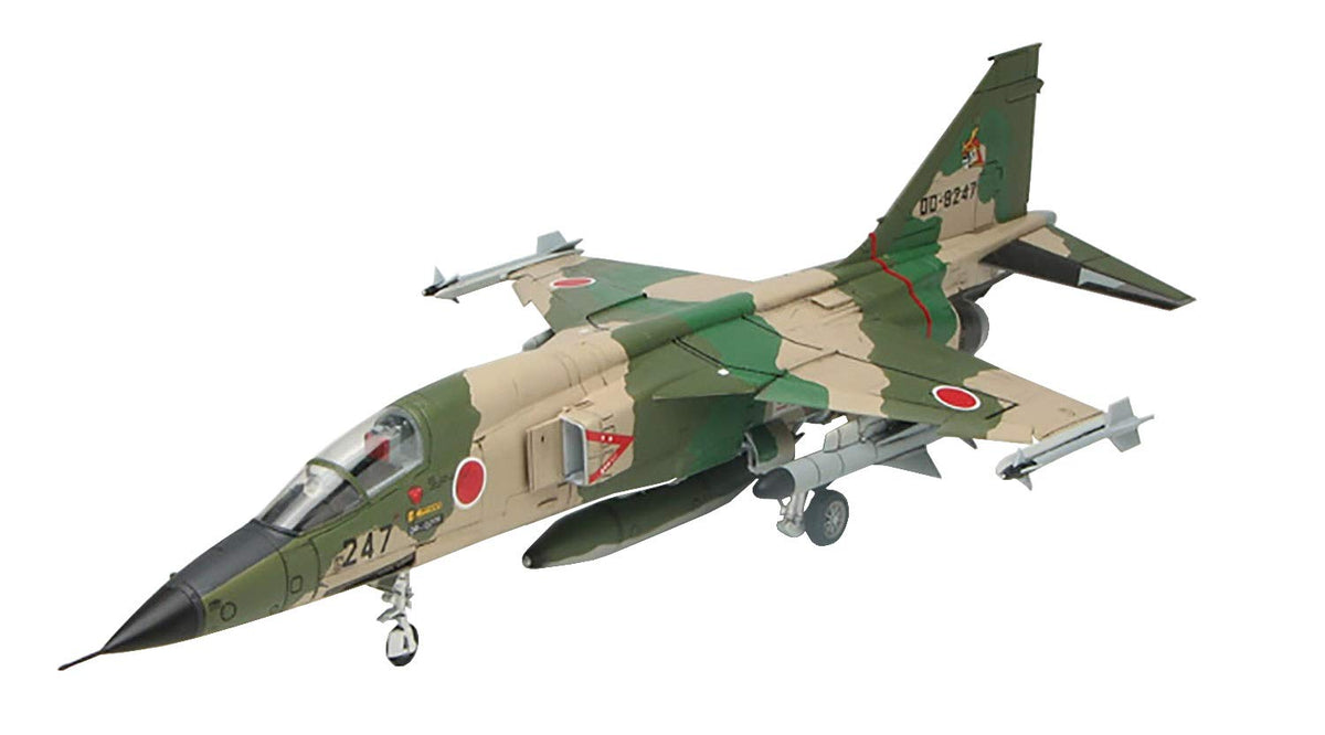 Platz AC-9SP2 1/72 Aviation Self-Defense Force F-1 Fighter Aircraft with Camouflage Paper Sheet