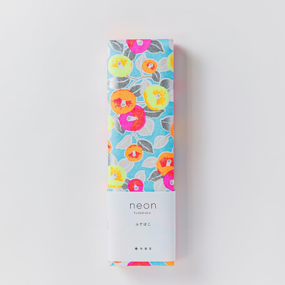 尚雅堂 Shogado 57051 Neon1 Pencil Case, Yuzen Pencil Case