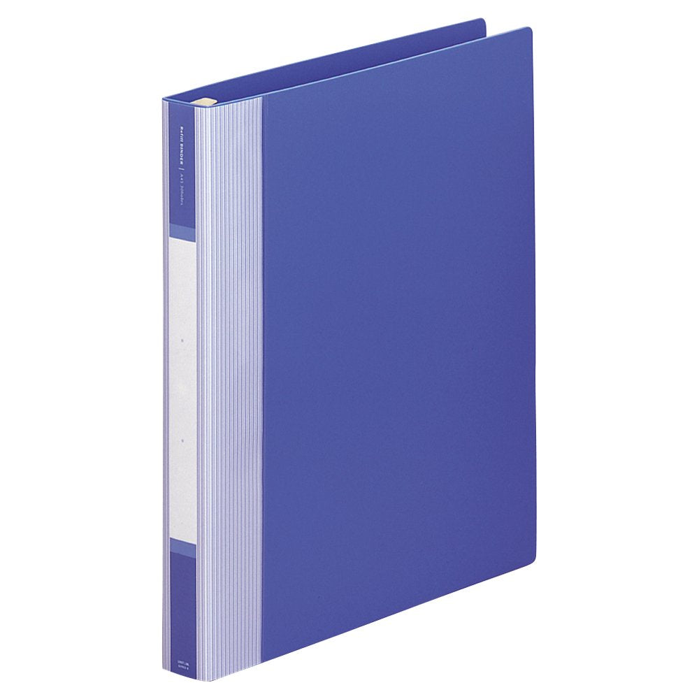 Lihit Lab G3902-8 Refill Binder, A4, 30 Holes, Blue