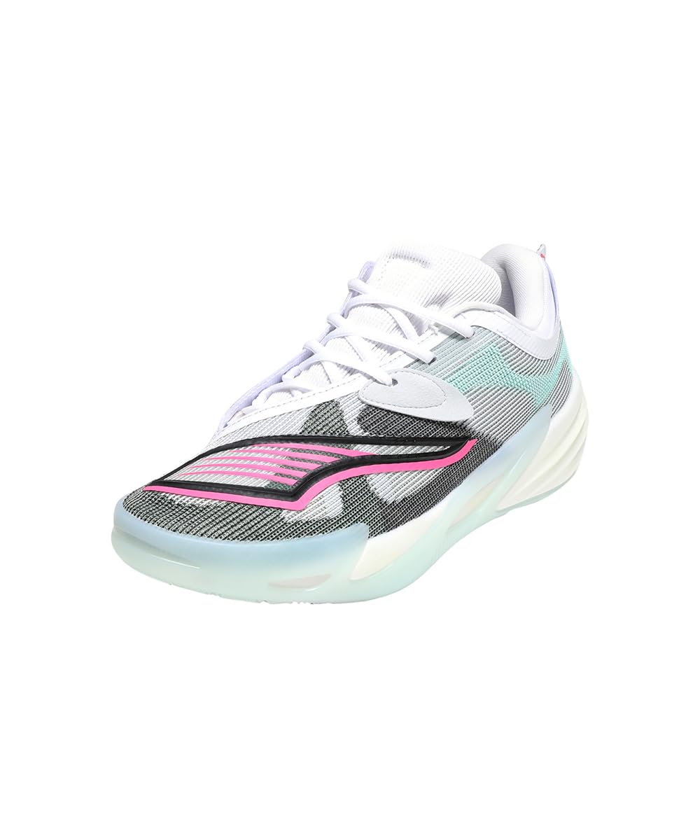 PUMA(プーマ) Men's Basketball Shoe, 25 Fall/Winter Color Puma White (01), 27.5 cm