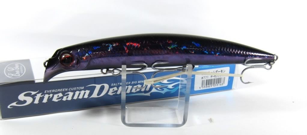 Evergreen #771 Minnow Stream Daemon 6.3 inches (16 cm), 1.3 oz (33.5 g), Daemon Black