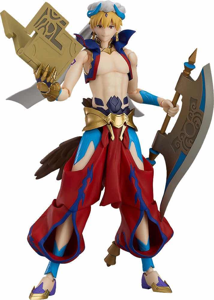 Max Factory Fate/Grand Order Absolute Demonic Front: Babylonia: Gilgamesh Figma Action Figure, Multicolor