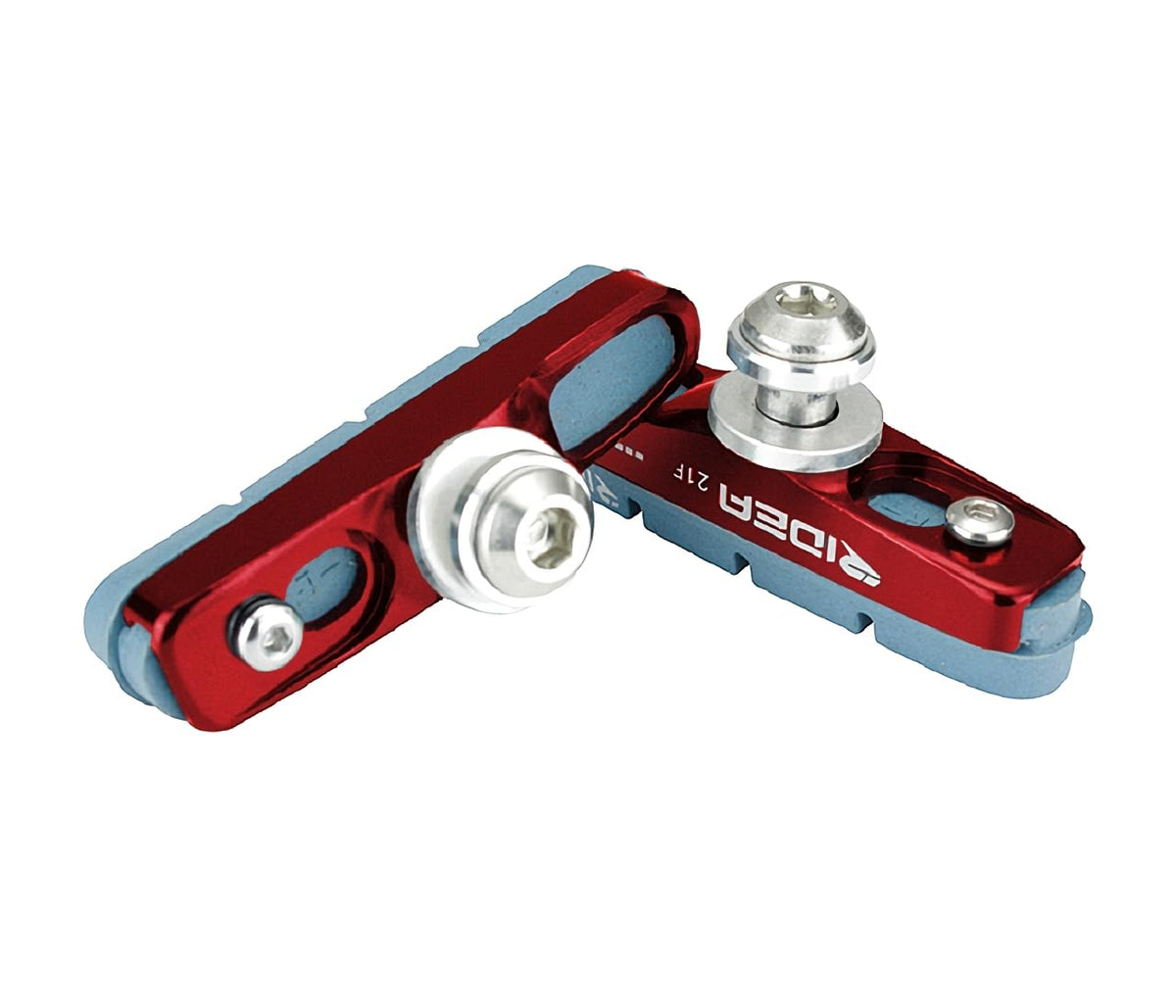 RIDEA Caliper Brake Shoes BSR-21F Red 147-05856