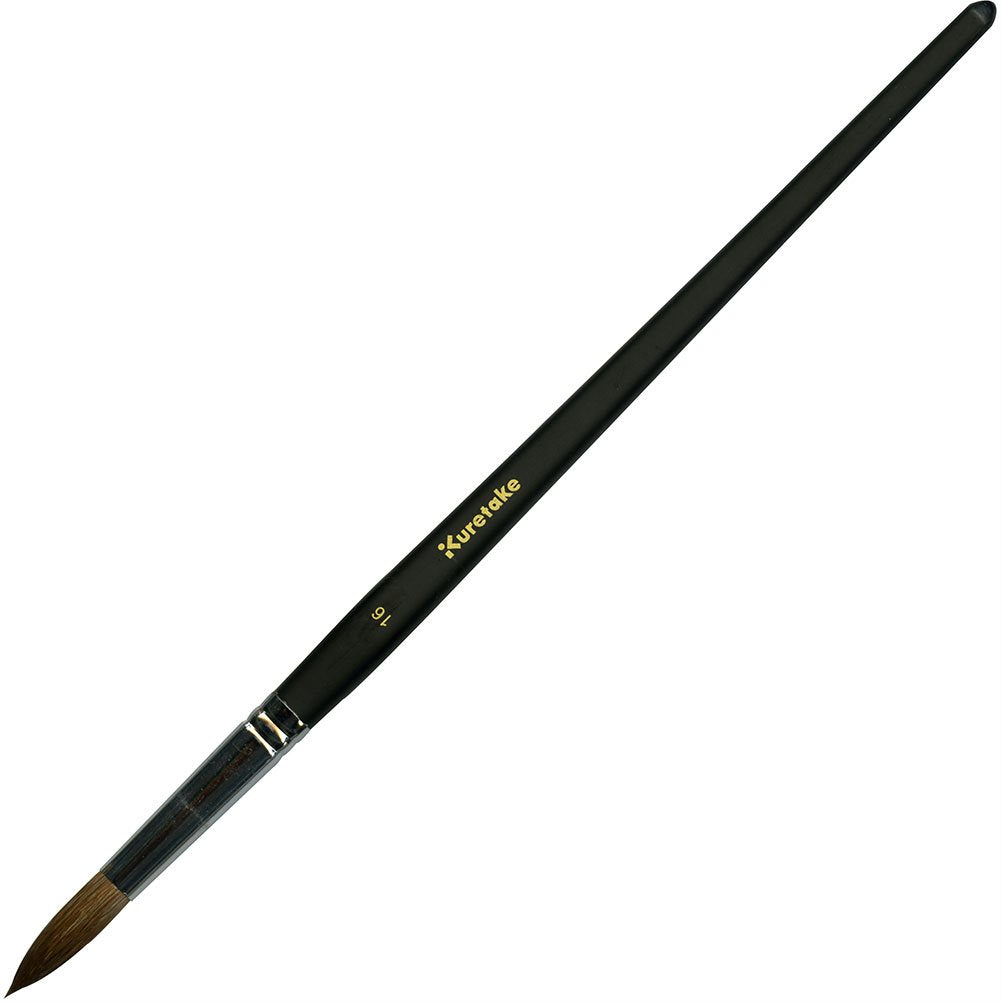 Kuretake JO1-16 Horse Hair Painting Brush Round No. 16