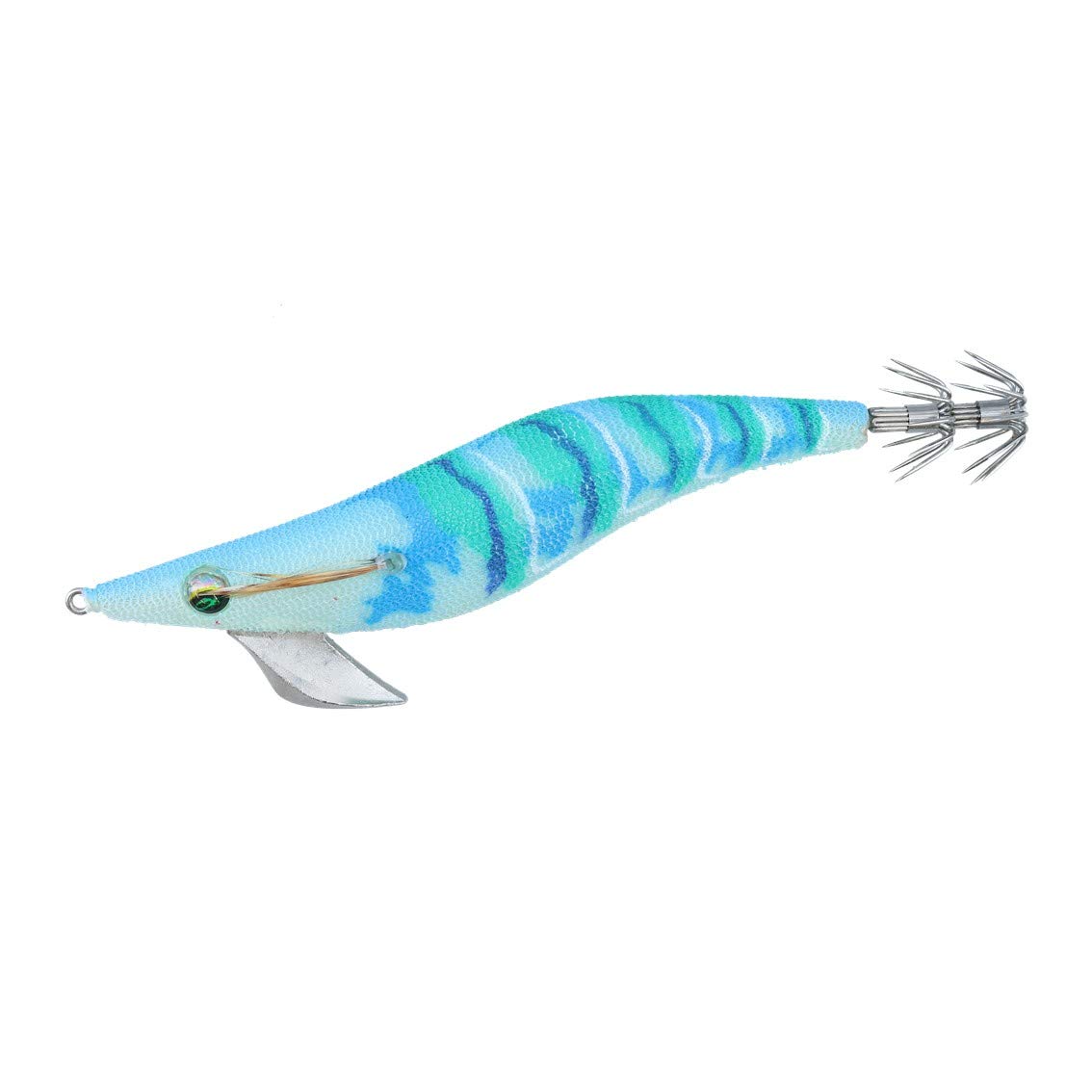 Daiwa Egi Emeraldas Peak RV Lure, No. 4.0, Luminous - Sky Boiled Evinpass
