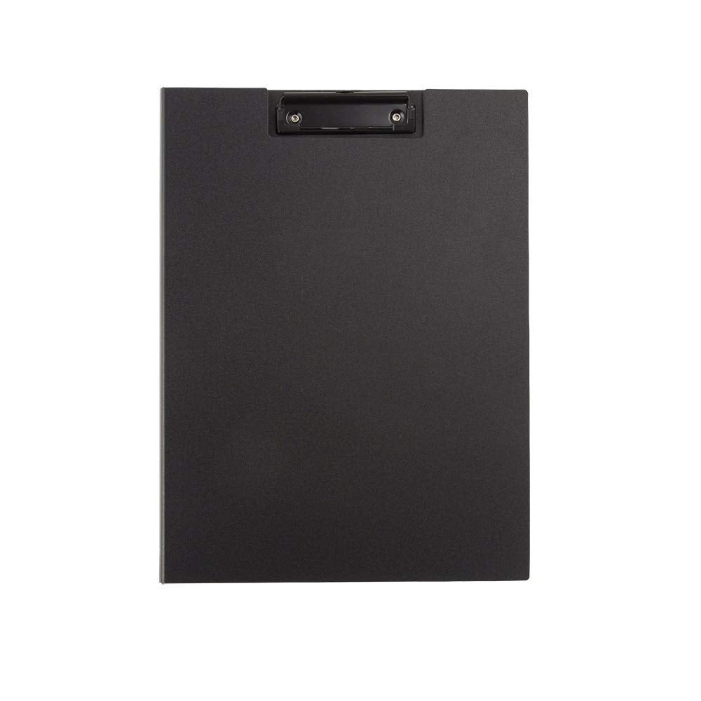 Nakabayashi QB-CWA4E-BK Wide Clipboard, Cover, Black