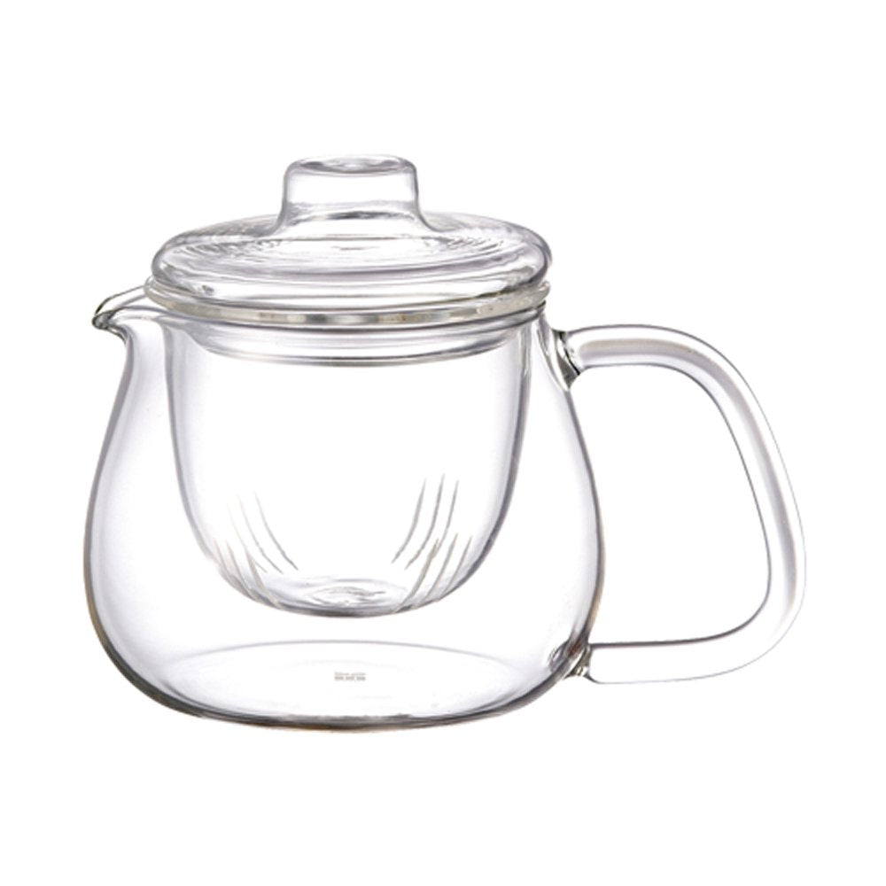 KINTO 8363 UNITEA Teapot, 15.2 fl oz (450 ml), Dishwasher-safe, Heat-resistant Glass, Gift