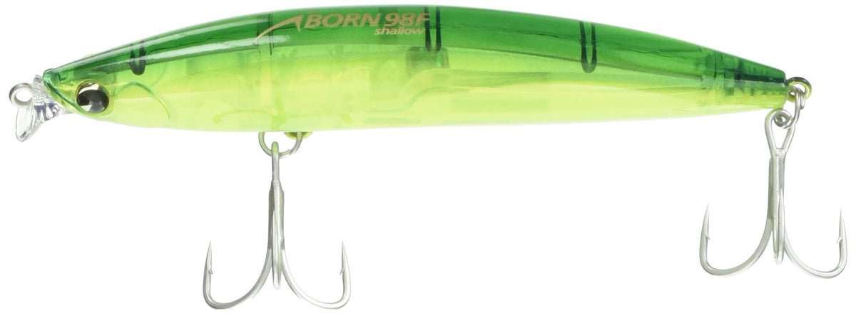 AMZ Design (ima) Minnow Ivory Shallow F 3.8 inches (98 mm), 0.5 oz (13 g), Citrus Chart #IB98FS-011