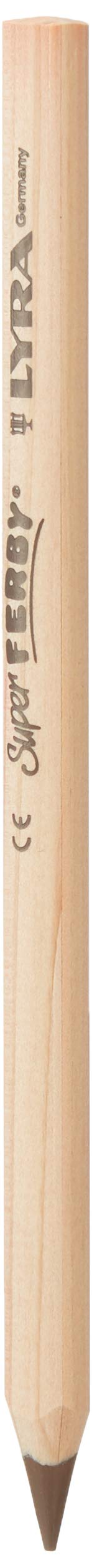 Lyra Super Ferby Natural Cardboard Case with 12 Colouring Pencils Van Dyck Braun