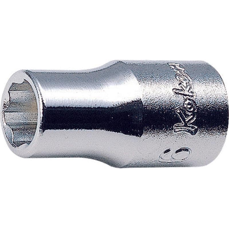 Ko-ken 2410M-14 1/4 Sq. Dr. Socket 14mm Surface Length 24mm