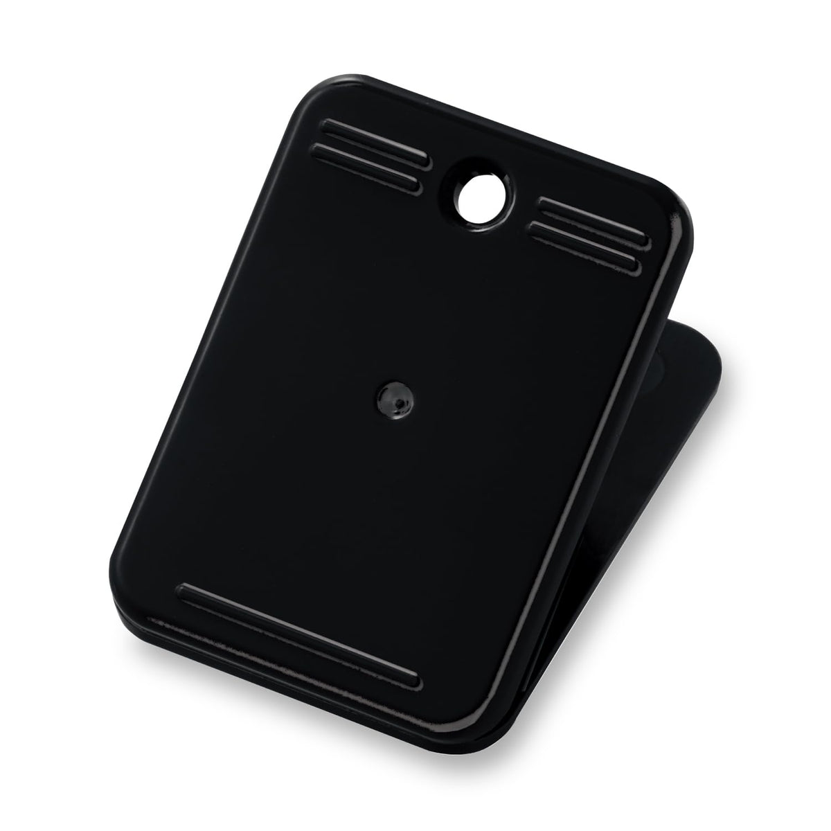 Open Industry Clip Plastic Clip Card Stand, 10 Pieces, Black BF-200-BK