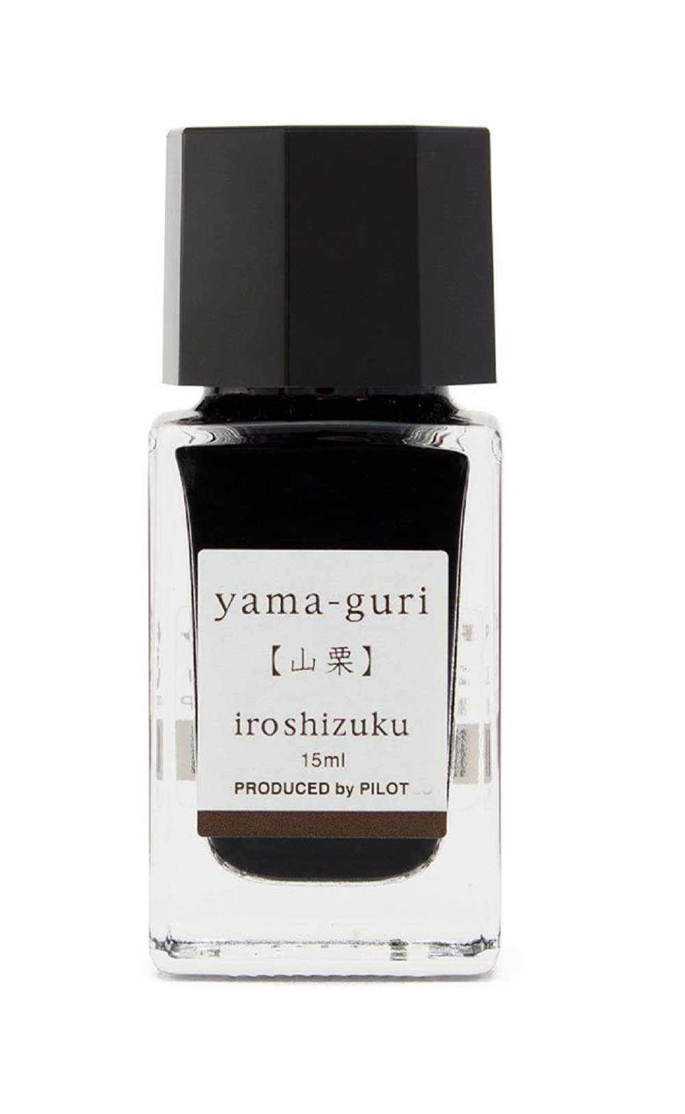 Pilot Iroshizuku Mini Bottled Fountain Pen Ink yama-Guri 15ml Bottle INK-15-YG Japan Import with Original Stylus Ballpoint Touch Pen