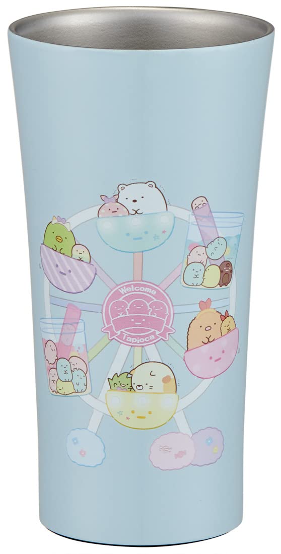 Skater STB4N-A Sumikko Gurashi Tapioka Park Stainless Steel Tumbler, Heat and Cold Retention, 13.5 fl oz (400 ml)