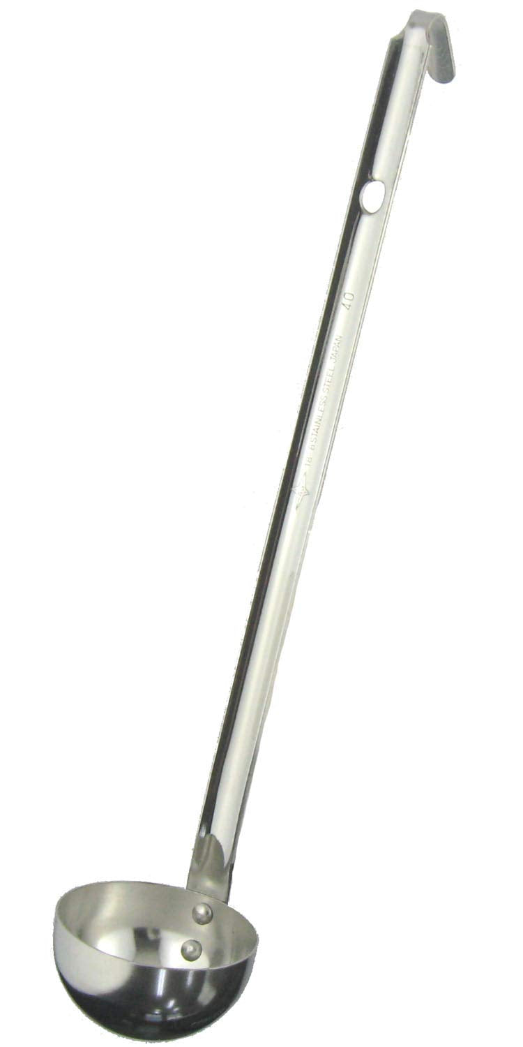 Nagao 50040 Ladle Soup Ladle, 1.4 fl oz (40 cc), Commercial Use, Made in Japan