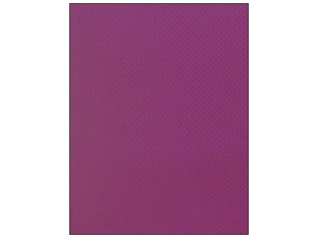 Bazzill Dotted SWIS Card 8.5 PUDDI, Plum Pudding