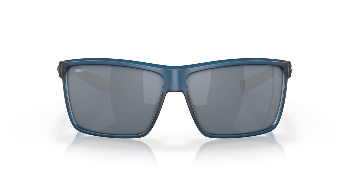 Costa Del Mar Man Sunglasses Matte Atlantic Blue Frame, Gray Silver Mirror Lenses, 60MM