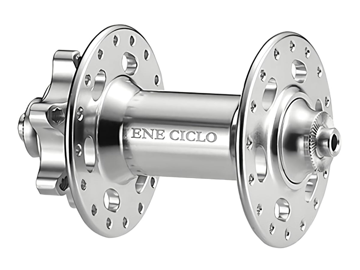 Dia-COMPE ENE CICLO Touring Disc Hub, Silver, 32H, Front, 6 Volt Type