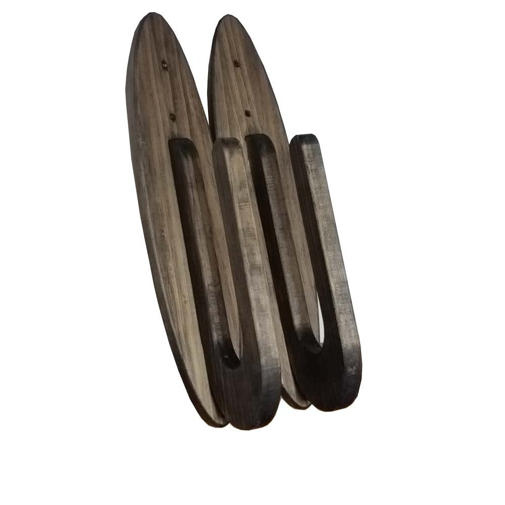 aquarideo Wooden Surfboard Storage Rack (Black)
