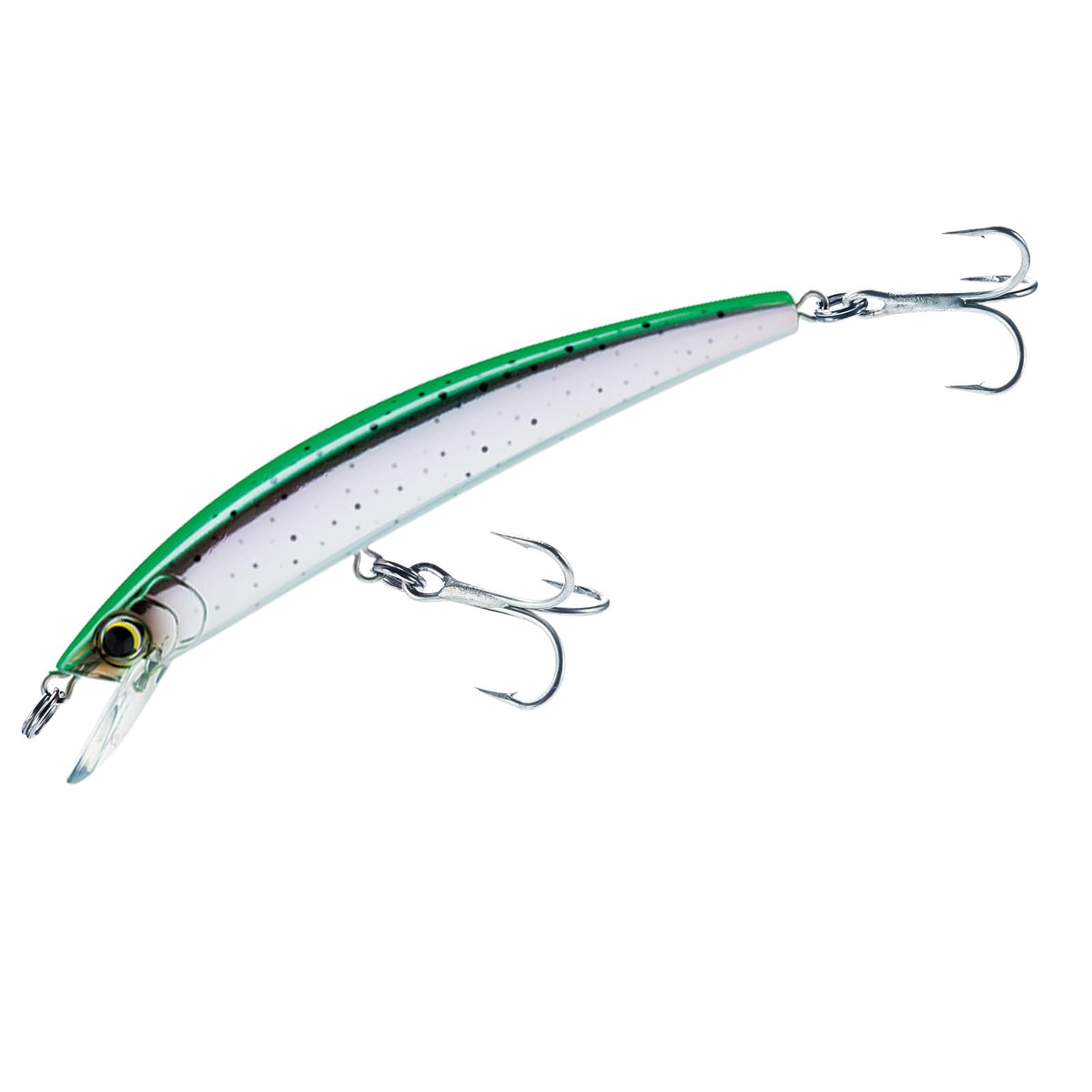 Yo-Zuri Crystal Minnow Floating Lure, Rainbow Trout, 3-1/2-Inch