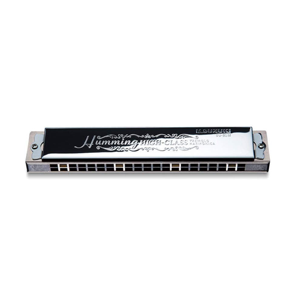 SUZUKI SU-21W F Humming High-class 21 Holes Tremolo Harmonica