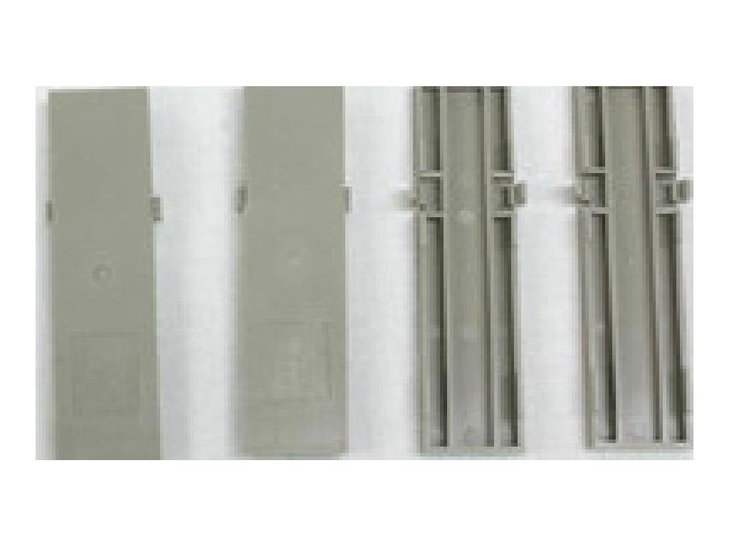 TOMIX 3074 N Gauge Double Track Bridge Pier Spacer, 4 Pieces