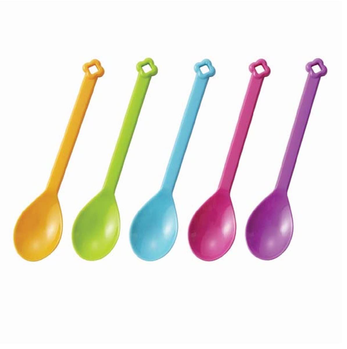 TORUNE P-3572 Flower Spoons, Large, 8 Bottles
