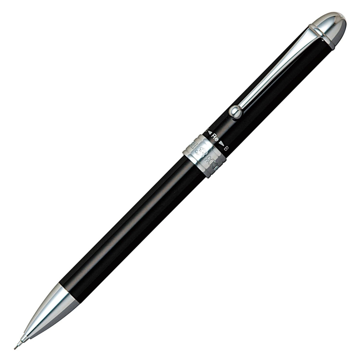 Platinum MWB-1000C#1 Multi-Function Fountain Pen, Double 3 Action, Black