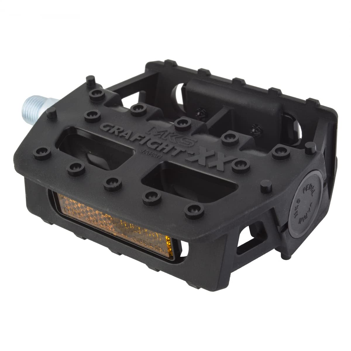 MKS Grafight-XX Pedals Black, 9/16 Inch