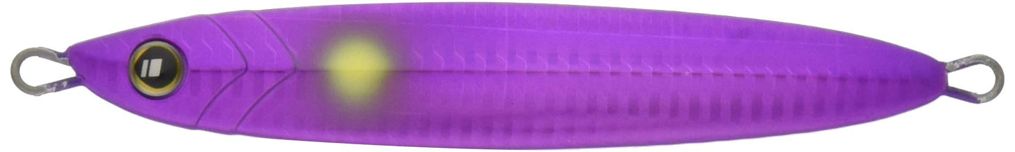 Major Craft TJD SLOW-180#5 Metal Jig, Tachijigi Dojo Slow Fall Jig, PARPLE 6.3 oz (180 g)