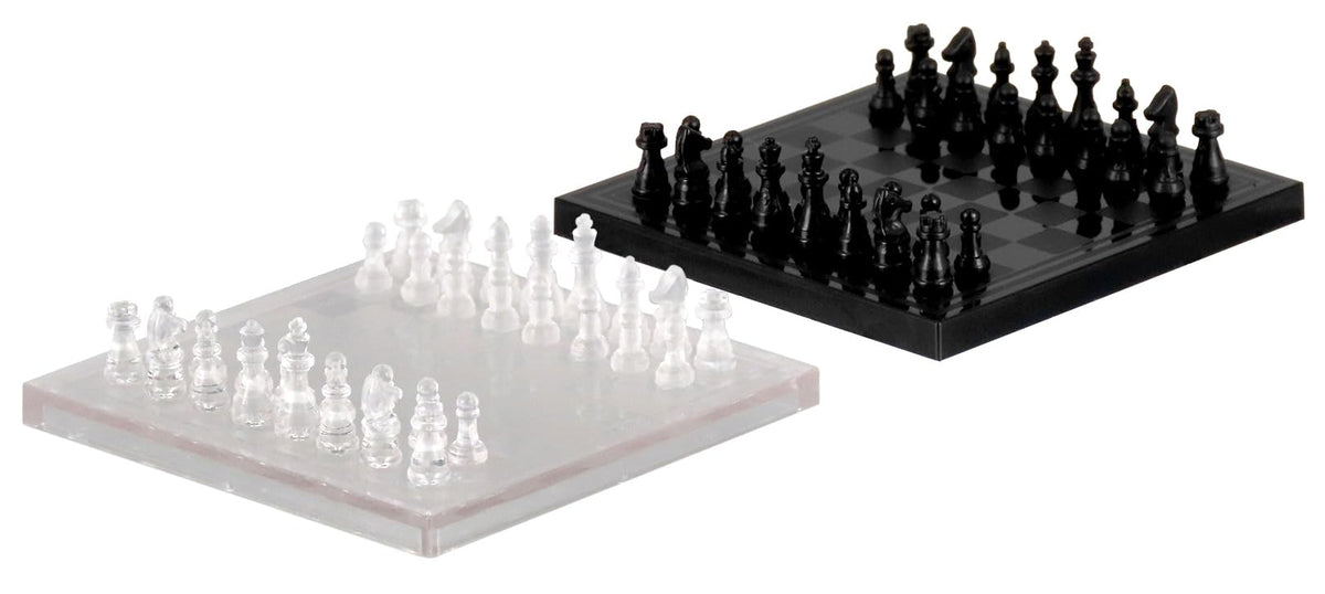 Prepla Figure Chess Clear x Black Plastic Kit