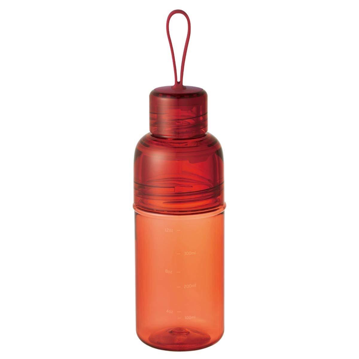KINTO 20313 Workout Bottle, 16.9 fl oz (480 ml), Red, Sports, Training, Lightweight, Water Bottle, Dishwasher Safe