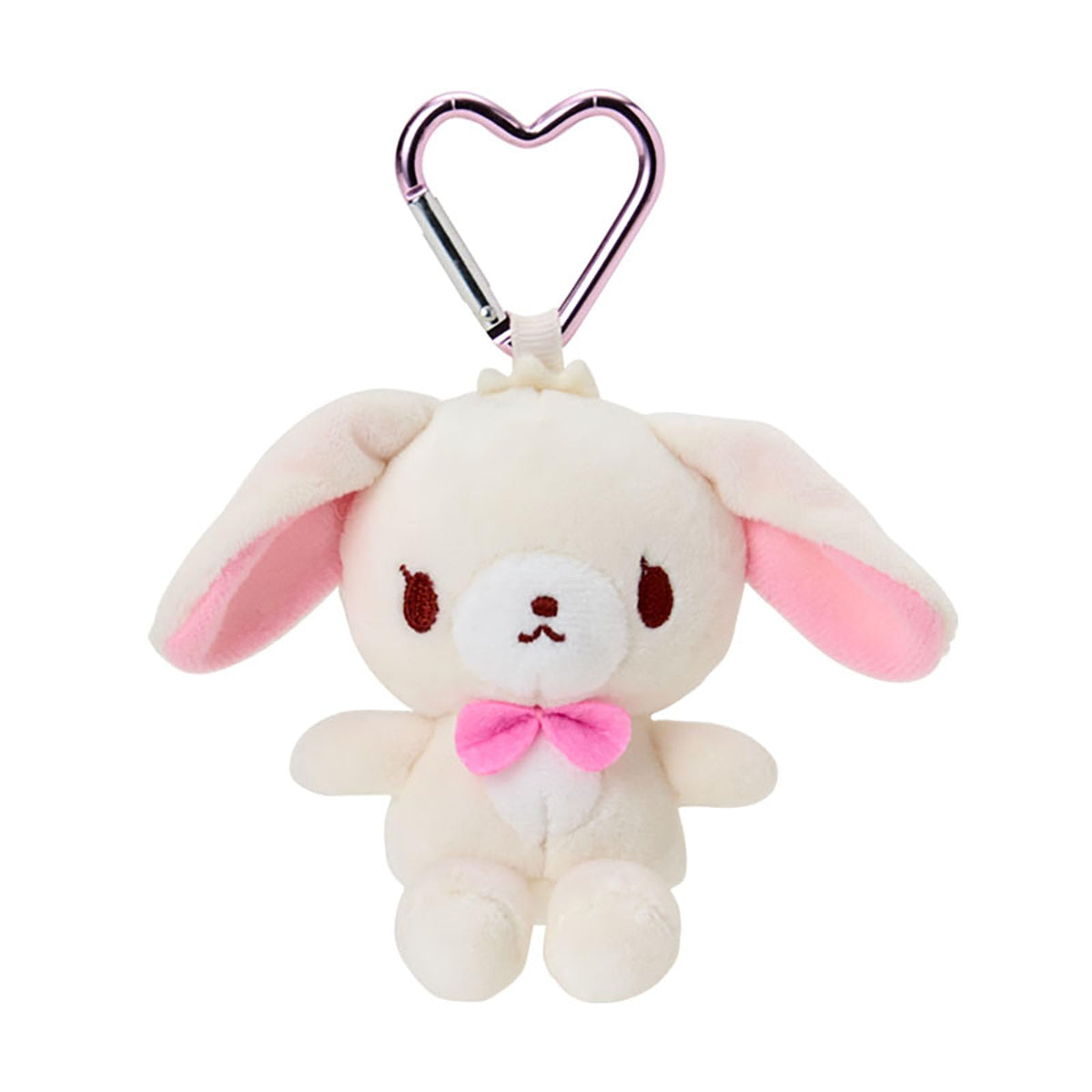 Sanrio 175561 Mini Mascot Holder, Sugar Bunnies, Polyester, Steel