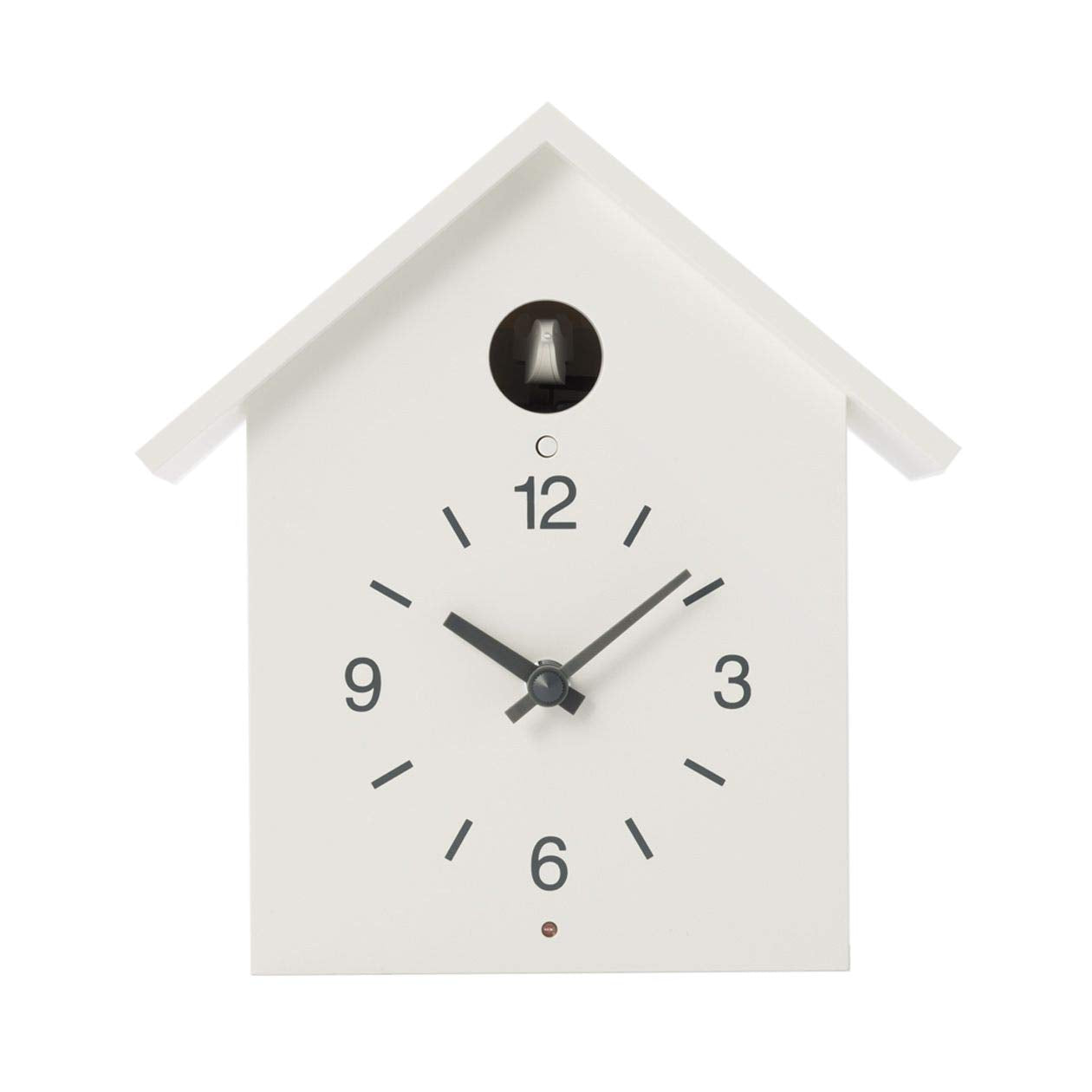 Muji Cuckoo Clock, White, Large