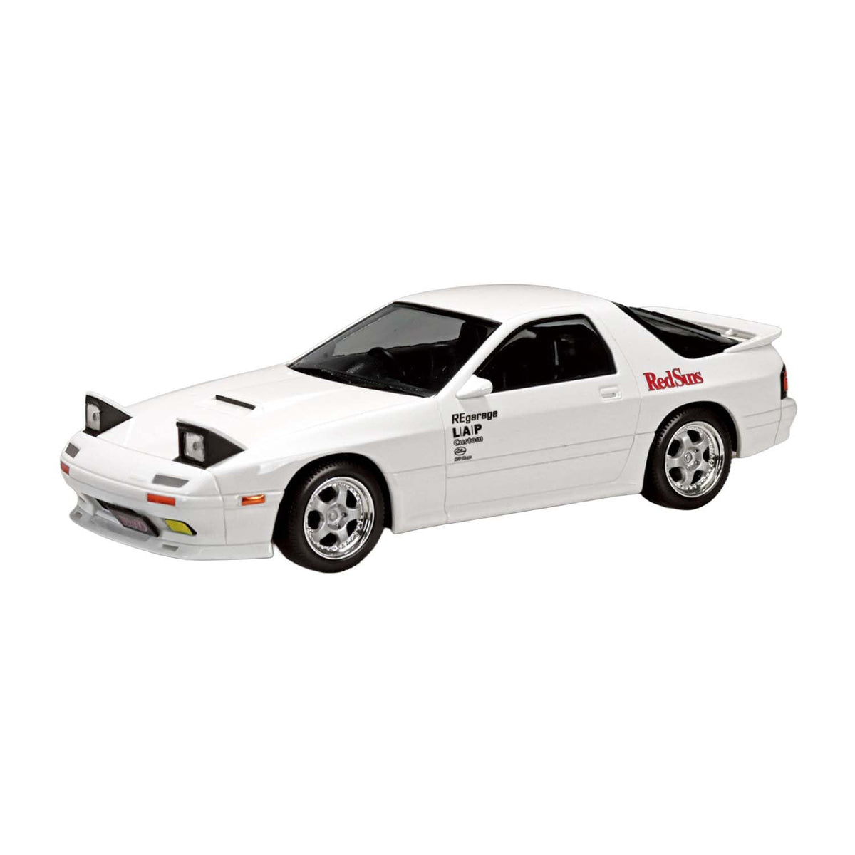 Aoshima Bunka Kyozai (Aoshima) Raku Plastic Snap Kit No. CM-3 Initial D Ryosuke FC 1/32 Scale Plastic Model