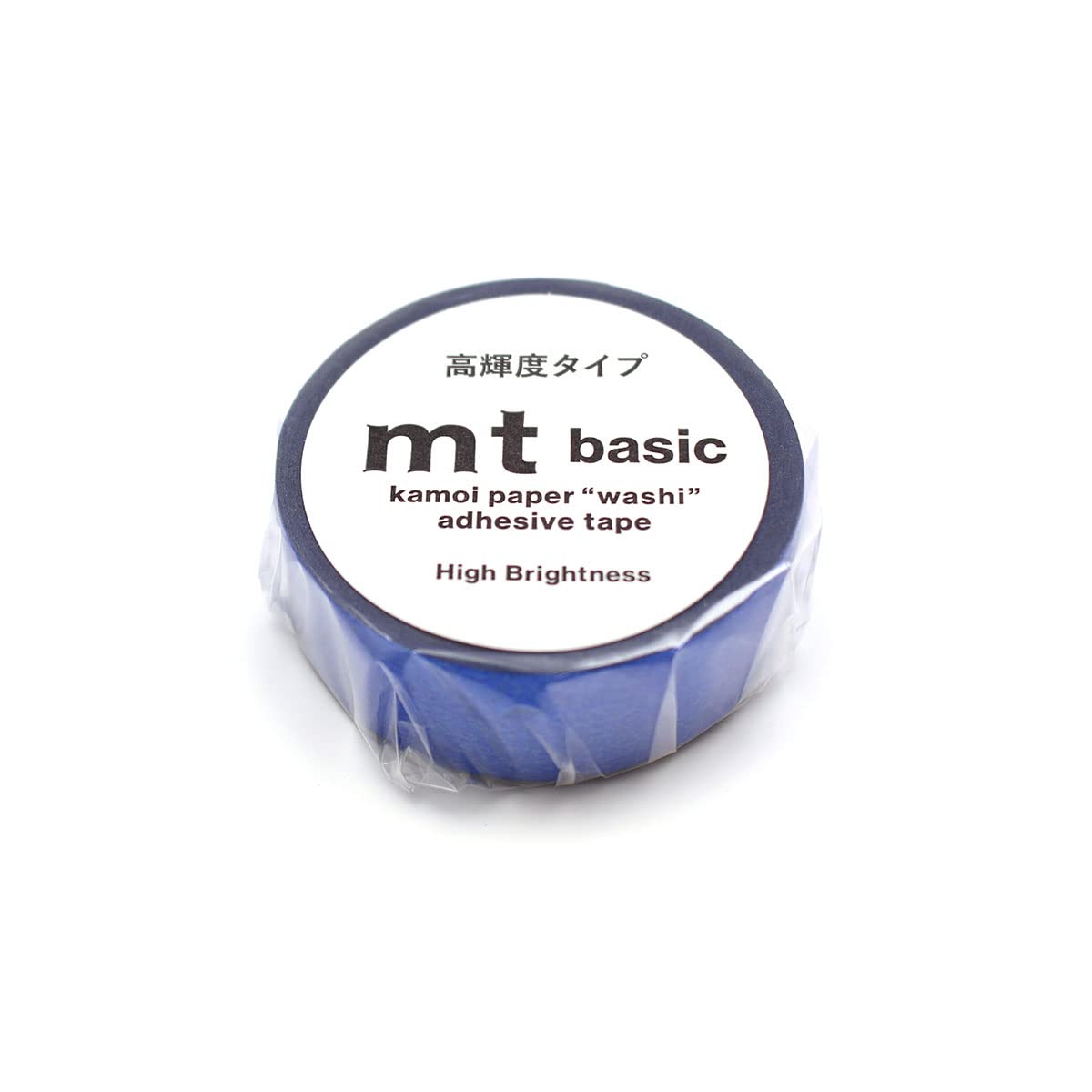 MT 2022 Summer New Products Solids Washi Paper Masking Tape 15mm x 7m High Brightness Blue MT01P539