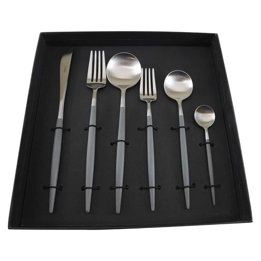 Cutipol GOA Starter Set, Gray Silver, 6 Pieces