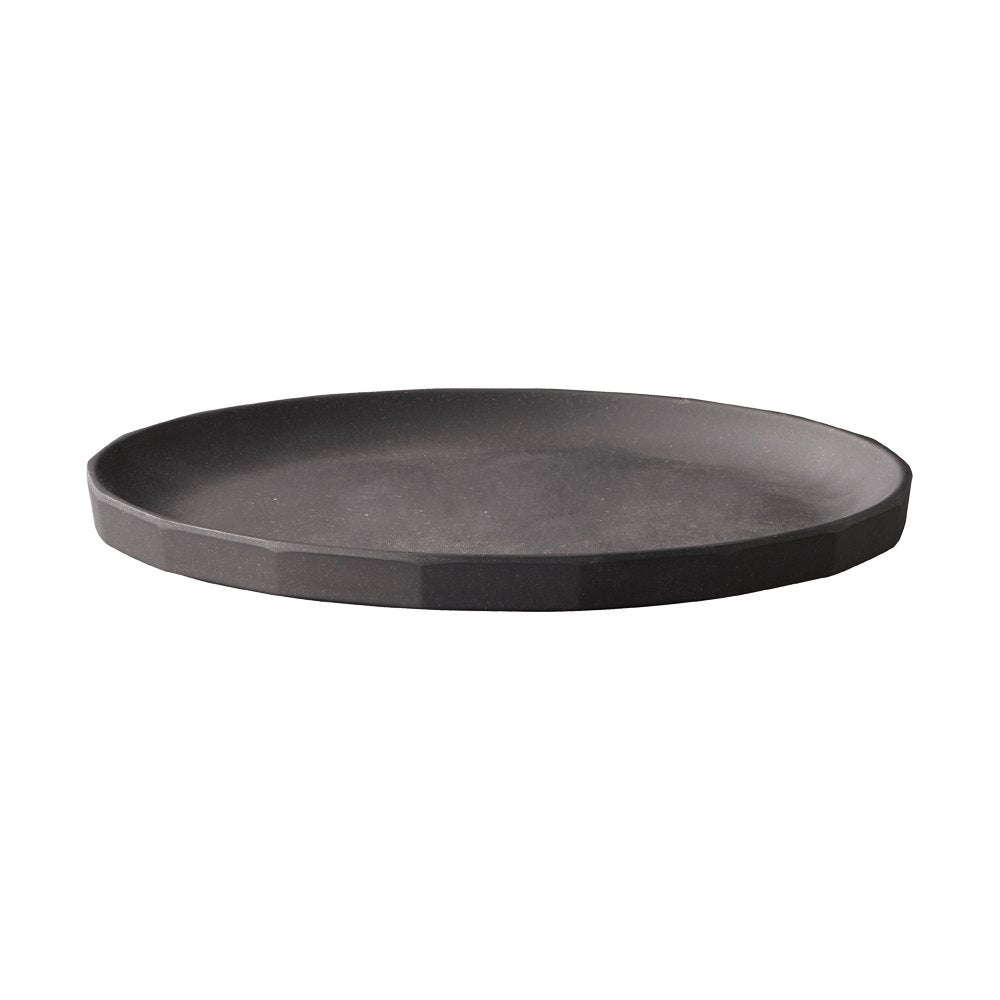 ALFRESCO Plate 20716 Black 250mm Kinto