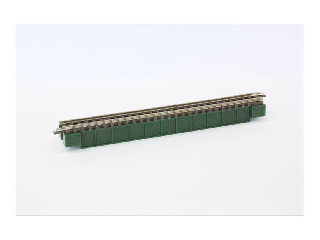 Rokuhan Z Gauge R071 Deck girders Iron Bridge (Green)