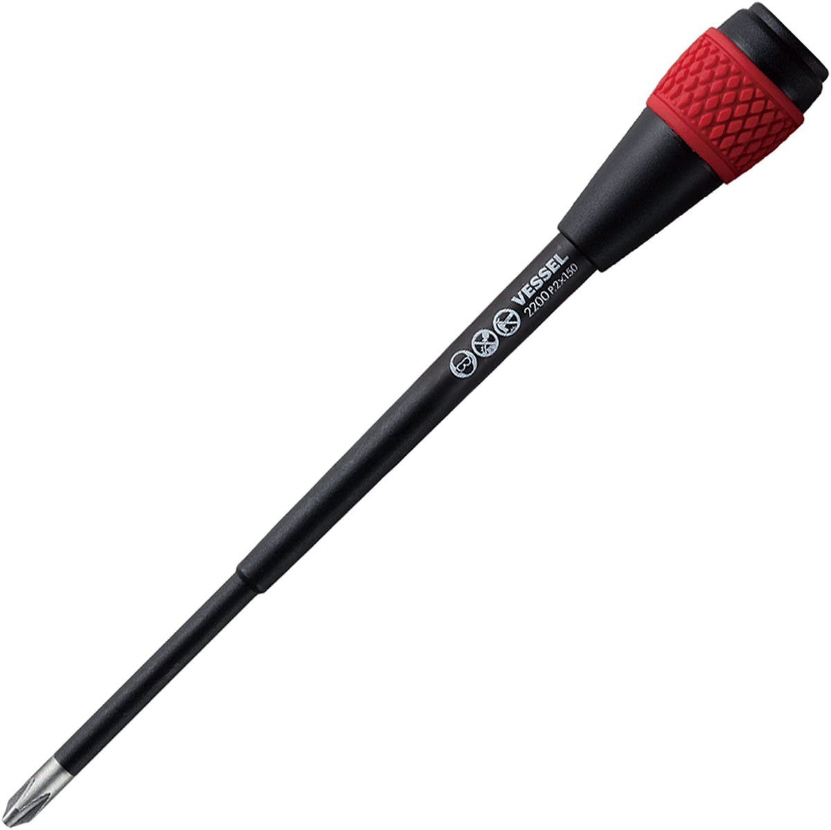 VESSEL Ball Ratchet Driver Replacement Shaft 2200B +2 x 150