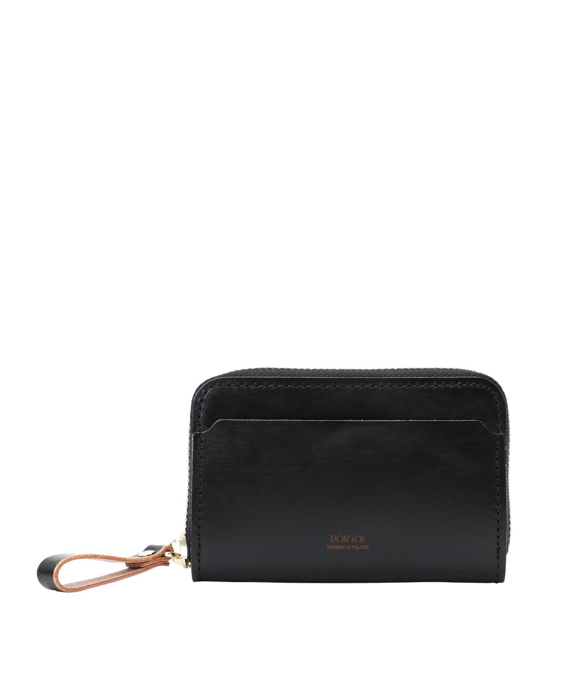 Yoshida Bag PORTER Porter Coin Purse FILM Film Leather Coin Case Genuine Leather 187-01353 - black -