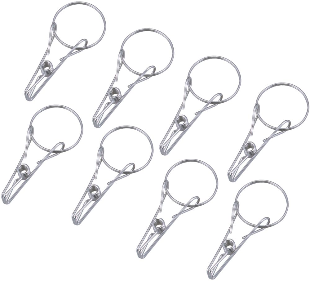 Shimomura Planning 30901 Clothespins Direct Pinch Clothes Dryer, Set of 8, Stainless Steel, Room Dryer, Laundry Dryer, Durable