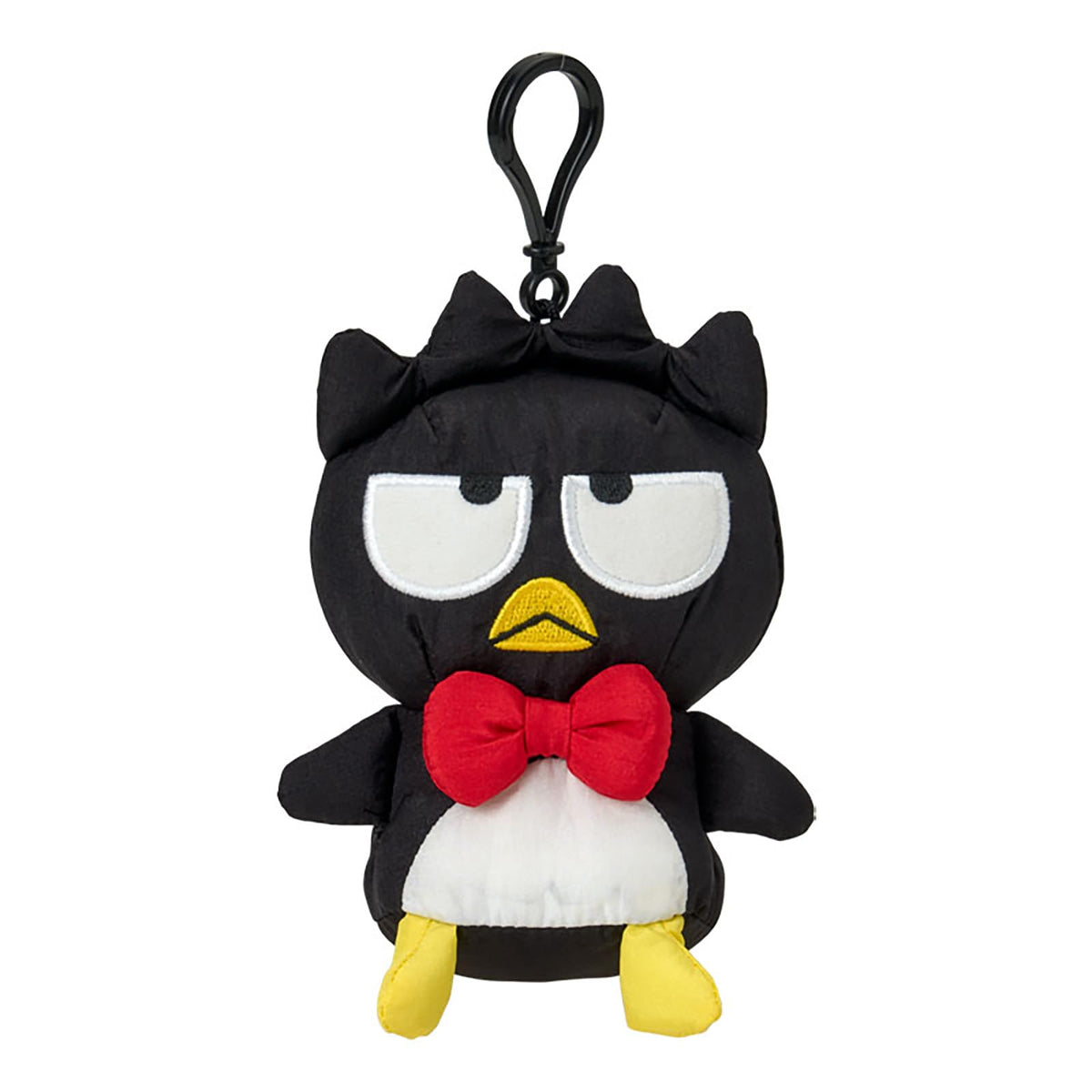 Sanrio 320790 Mascot Holder (Fuwasha Kakizu), Bad Batsumaru, Nylon, Polyester, ABS Resin, Recommended Ages: 6 years and up, Strap