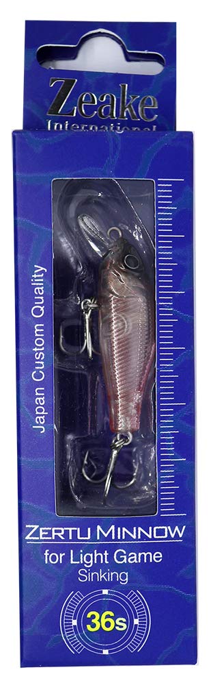 ZEAKE ZRT008 Zelz Minnow Sinking 1.4 inches (36 mm) Squid Bait