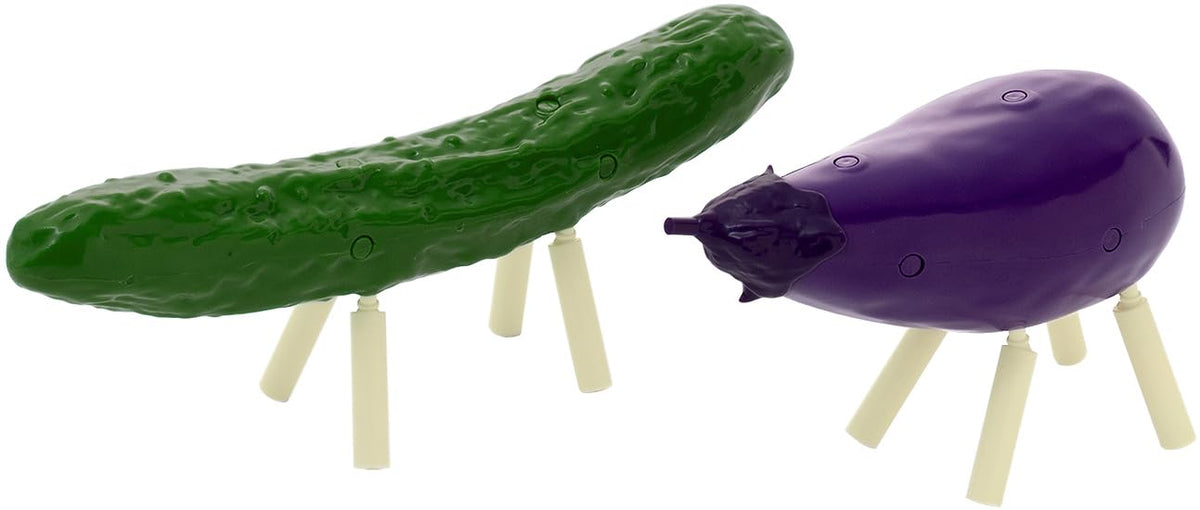 Syuto Spirited Horse Plamo Cucumber and Eggplant, 1/1 Scale Plastic Model