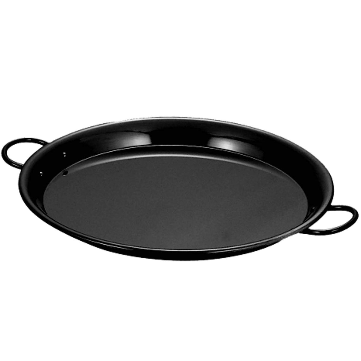 Nagao 913040 Paella Pot, Induction Compatible, Iron, Black Leather, 15.7 inches (40 cm), Made in Japan