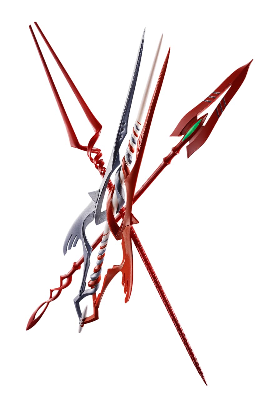 TAMASHII NATIONS - Evangelion - 3 Spears Set for Evangelion 30th with The Spear Another Color Metal Build Action Figure