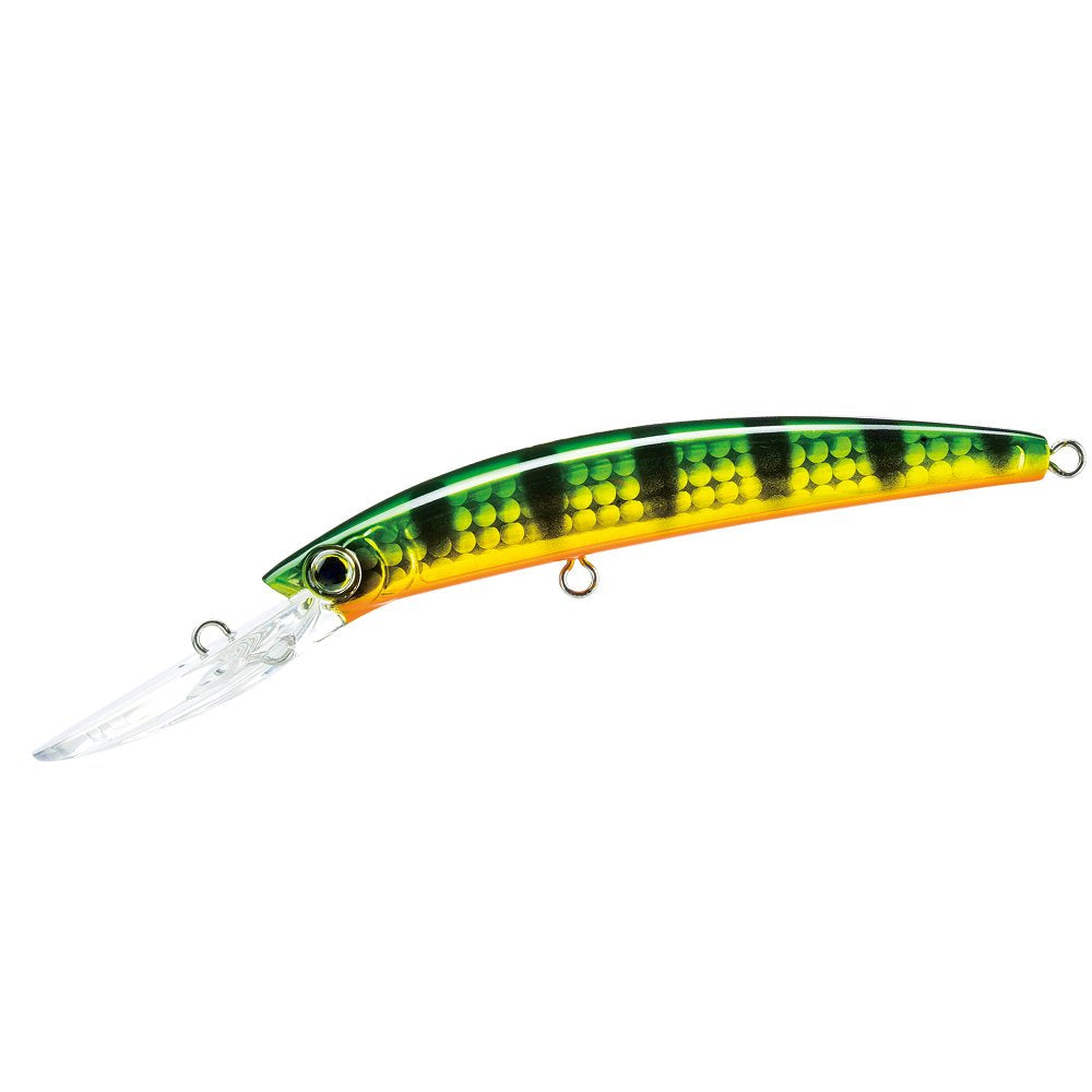 Yo-Zuri Crystal Minnow Deep Diver Floating Lure, Perch, 4-3/8"