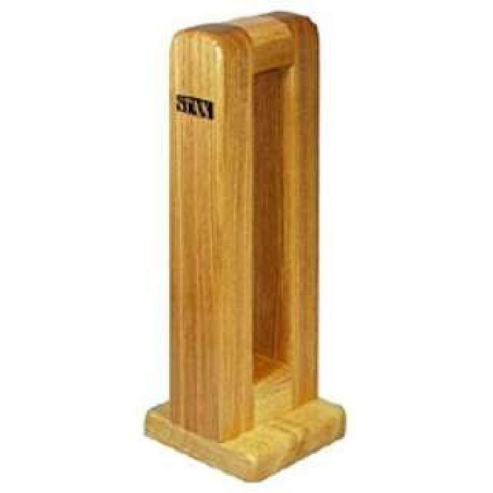 STAX HPS-2 Natural Wood Headphone Stand Compatible With STAX Earspeakers And Full-Size Headphones