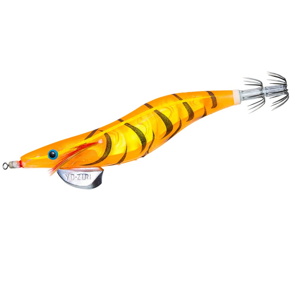 Yozuri A1791-KOK9 Egi Squid Fishing Lure, Aori Q3D, No. 3.0, Kei Orange Orange [Eging Fishing Gear, Fishing Gear, Bait Tree, Squid