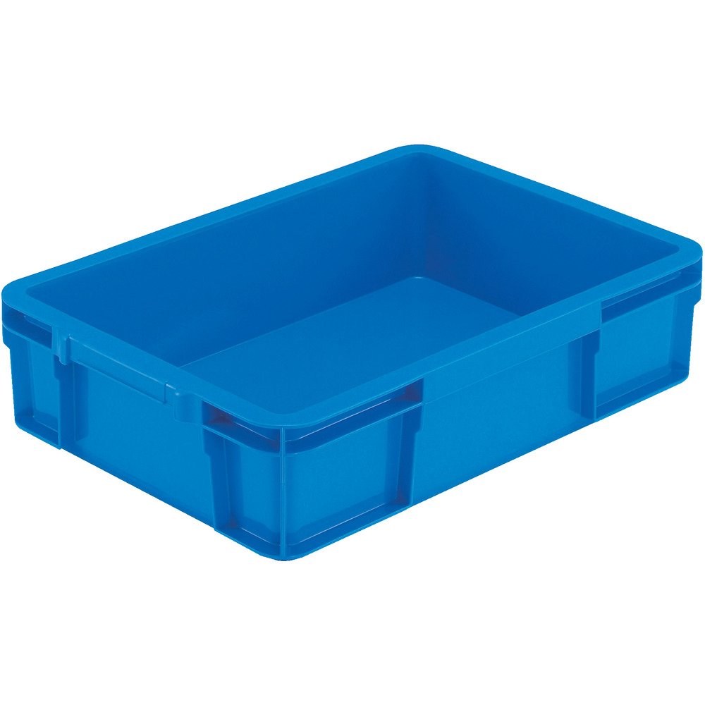 TRUSCO THC-16A-B THC-Shaped Container, Box-shaped Container, Storage Case, Effective Inner Dimensions 17.4 x 11.7 x 4.5 inches (442 x 298 x 115 mm), Blue